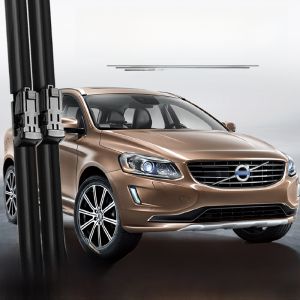 Original Volvo XC60 Windshield Wiper Blades 14-17 Models Rubber Strip Front Window Car Care Maintenance Auto Parts