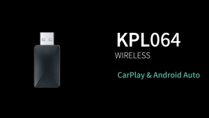 Wired To Wireless Carplay & Android Auto Wireless Adapter USB Plug and Play 2 in 1 Dongle Bluetooth-Compatible 5.0 WiFi