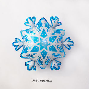 Blue Color Frozen Birthday Party Decoration Baby Girl Aisha Girl Princess Children Full-Year Scene Layout