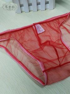 Quần Lót Nam Lưới Thoáng Khí Trong Suốt Màu Đen Trắng Xanh Lá Cây Xanh Da Trời Đỏ Quần Lót Tam Giác Cạp Thấp Thoáng Khí