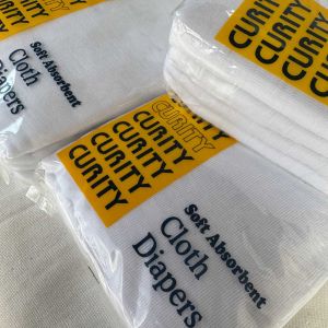 1pack Authentic Curity Soft Lampin Cloth Diapers by LasuerteApparel