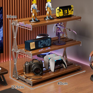 evesigar | Foldable No Assembly Required Multi-layer Organizer Shelf