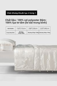 Mercury | Chăn Lụa 2-trong-1 Chống Khuẩn Four Seasons 100