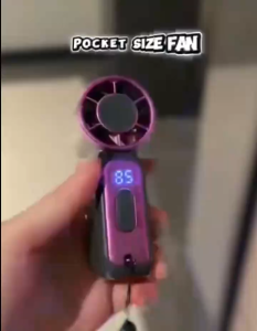 [ BorongPro ] ( 199 Speed ) SG-97 Mini Turbo Fan Level 199 Speeds Adjustable Fan Super High Speed Desktop Handheld Fan