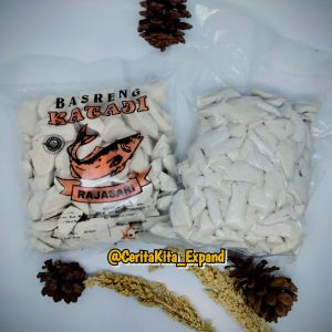 [TERMURAH] Basreng(400g) Mentah Potong Stik Kataji Rajasari Kemasan Vacum