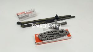 5TL PAKET TENSIONER MIO LAMA / HEMAT 3 JENIS ( KARET TENSIONER + RANTAI KETENG + TONJOKAN ) / MIO SPORTY / SMILE / FINO KARBU / NOUVO KARBU / LIDAH TENSIONER + RANTE + SETELAN