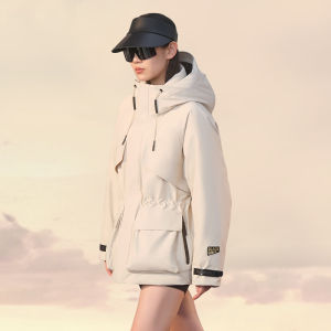 Guvet | Black Gold New Winter Down Jacket Short Womens