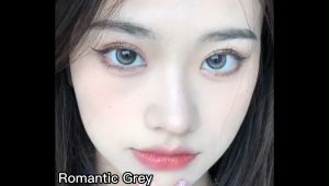 Mrs.H 50 Models 2Pcs Colored Contact Lens Natural Soft Big Eye Lenses Yearly Use 14.0-14.5mm on sale