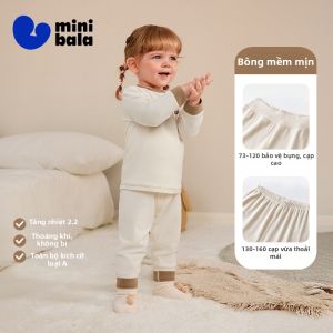 MINI BALA | Bộ Quần Áo Lót Dày Cho Bé