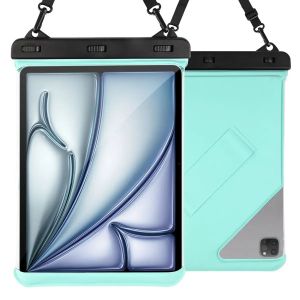 HAISSKY Sponge Floating Waterproof Protective Bags For Tablet Below 13" Travel Surfing Crossbody Pouch For iPad Pro 13 11 Air 13