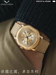 High-End Luxury Retro Business Watch Quartz Movement Leather Strap Roman Scale Elliptical Watch Fashionable Stainless Steel