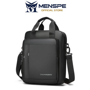 MENSPE Mens Shoulder Bag Business Briefcase Large Capacity Leisure Bag Waterproof Crossbody Bag Multi Functional Portable Shoulder Bag Messenger Bags Fashion Anti-Scratch Bag Sling Bag