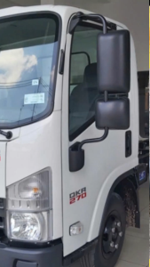 Gọng gương/ kính xe tải ISUZU QKR NMR NPR FRR đầu vuông 2010 từ 19T=> 15T cabin đầu vuông gọng kính bên hông cửa.MST89