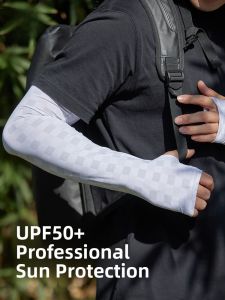 MiiOW | MiiOW Mens Long Sleeve Sun Protection Arm Covers Ice Cool UV Protection Essential Summer Outdoor Driving Accessories