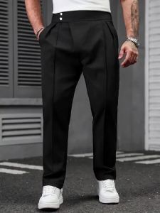 Quần Âu Nam Chất Liệu Polyester Kiểu Dáng Lịch Lãm Thoải Mái Thích Hợp Cho Công Sở Và Dạo Phố.
