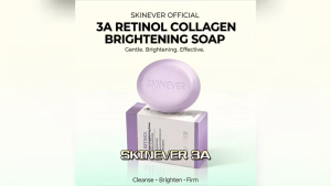SKINEVER 3A Retinol Collagen Soap – Anti-Aging & Brightening Reduces Fine Lines Safe for Daily Use