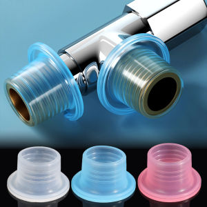 【XZsunflower】20Pcs Faucet Leak-proof Sealing Gasket Replacement Silicone Pipe Sealing Washer Silicone Plug for Faucet Triangle Valve