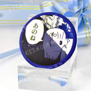 Yorushika Night Deer Live Nearby Badge Iron Material Anime Cartoon Collectible Souvenir Button for Fans And Gamers