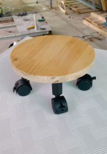 Kệ giá đỡ chậu hoa Chân chậu cây kệ để chậu cây 1 Đế Lót Chậu Cây Có Bánh Xe.