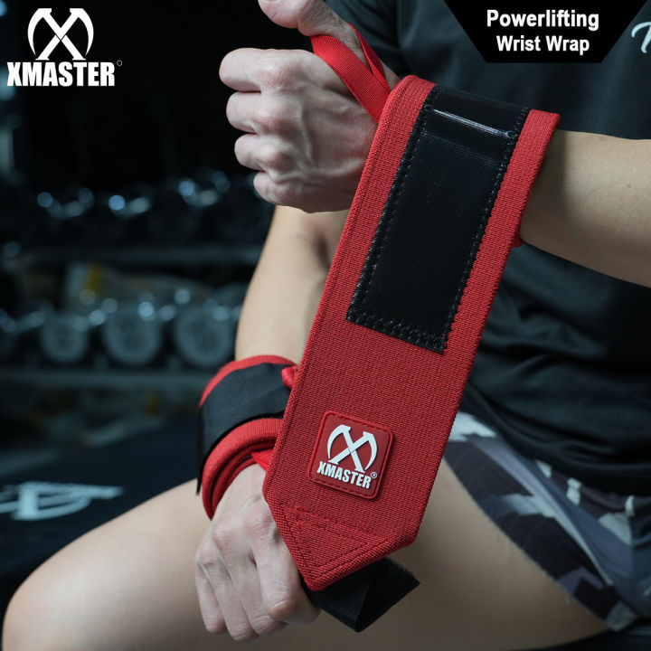XMASTER Powerlifting Wrist Wrap, Flexible, Stiff, Wrist Support