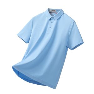 LANGDENG | Poly Lactic Acid Premium Mens Polo Shirt Summer