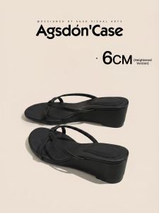 Agsdon | Platform Sandals Wedge Slipper