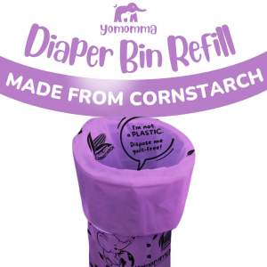YOMOMMA Compostable Refill for Diaper Bin 30% THICKER