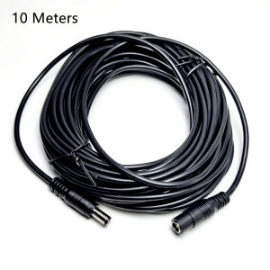 DC Extension Cable 5.5*2.1mm 3/10/15/20 Meters Copport 3V/5V/12V Extended Wires for WIFI/AHD/IP Cameras Led Stripe Router
