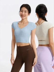 VFU | Padded Short Top Yoga Clothing for Women Small Size