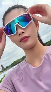 SCVCN | SCVCN UV400 HD Hiking Cycling Glasses Outdoor Casual Sports Running Sunglasses Stylish Camping Driving Eyewear MTB Sunglasses