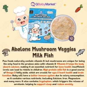 Qbaby Organic Germ Grain Baby Congee/Porridge 7M+ | Instant Baby Meal | 100% Organic | No Salt & Sugar