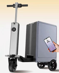 Smart Electric Luggage Suitcase High load Large capacity Removable battery TSA Lock