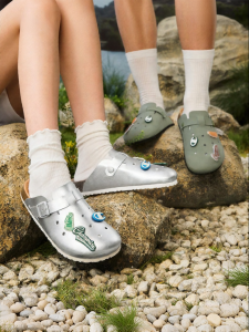 Champion | Dép bít mũi kiểu dáng retro mùa hè dành cho nữ