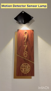 Personalized Unit Number and Home Signage