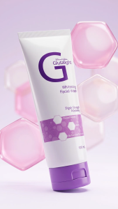 Glutalight Whitening Facial Wash 100mL Glutathione AHA Niacinamide Facial Cleanser Personal Collection