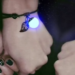 Glow-in-Dark Couple Bracelet Set – Green Luminescent Handwoven Jewelry for Students & Best Friends /2Pcs/set Luminous Bracelet For Couple Friends Friendship Bracelet Adjustable Fashion Women Men Jewelry Gift