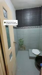 Tutup Closet Wc Jongkok / Tutup Kloset WC Jongkok Anti Pecah Anti Bau Penambah Cantik Ruangan Kamar Mandi Ukuran  Universal Anti licin dan anti lumut