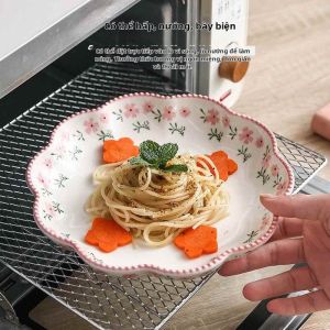 DIHUANTUO | Đĩa Sâu Hoa Văn Gốm