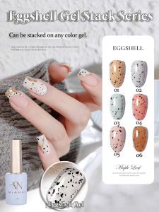MIANEL 12ML/PCS Quail Egg Gel Nail PolishSugar Nail Polish，Japanese Style Top Sale Quail Egg Nail PolishFor Nail Salon And DIY
