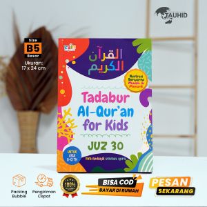 Buku Tadabur Al Qur’an For Kids Juz 30 – Buku anak bergambar soft cover - Aqwam