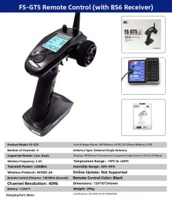 FLY SKY | 6 Channels Lithium Power Stabilizing Gyroscope Remote Control