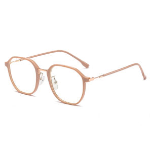 JN IMPRESSION Anti-blue Light Photochromic Non-prescription Internet Celebrity Live Streaming Nearsighted Glasses