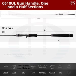 Tailwalk | Slow Jigging Light Metal Fishing Rod