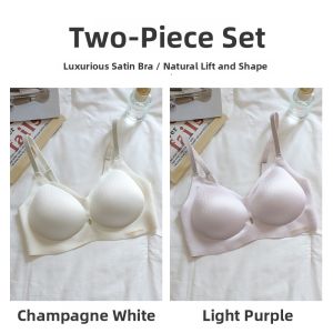 Lift Support Anti-Sagging Satin Bra