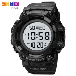 SKMEI Đồng Hồ Thể Thao Kỹ Thuật Số Hai Giờ Phát Sáng Led Cho Nam 1968 Đồng Hồ Bấm Giờ Nhắc Nhở Hẹn Giờ Báo Thức Hàng Ngày Cho Thanh Thiếu Niên Đếm Ngược 50M Chống Nước