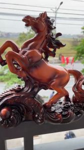 Ngựa Nhất Mã Phi Thiên Trang Trí Phong Thủy Cao 22cm