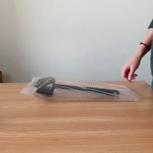 3 in 1 Barbecue Grill Cleaning Scraper Brush Technical Berus Pemanggang Barbeku