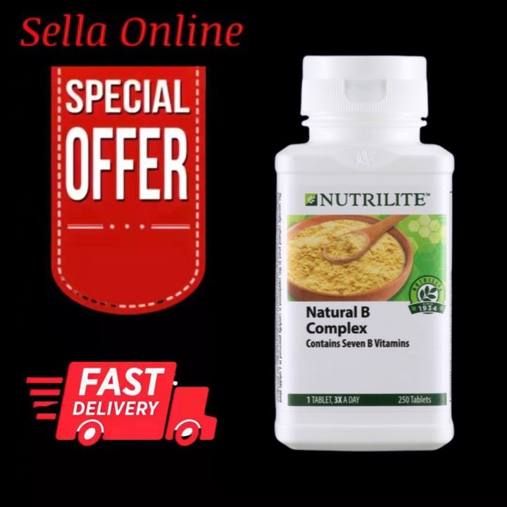 Amway NUTRILITE B Complex (250 Tablets) Expire Sep2026 Lazada