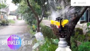 Head Impact Sprinkler Taman Drat 1/2 - Kepala Sprinkler Taman Impact Siram Tanaman Irigasi Otomatis