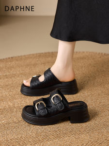 Daphne | Platform Heel One Strap Sandals
